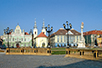 Cathedral and Bishop’s palace on the main square in Timisoara (Photo: Stanko Kostić)